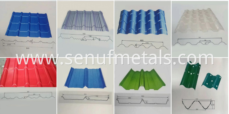 840 Single layer metal forming machine coil glazed tile roll forming machine17 840 Single layer metal forming machine coil glazed tile roll forming machine17