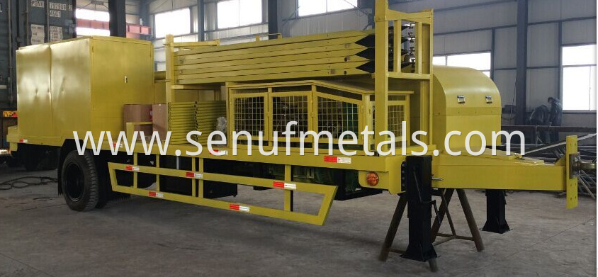 Arch span roofing sheet forming line Arch span roofing sheet forming line