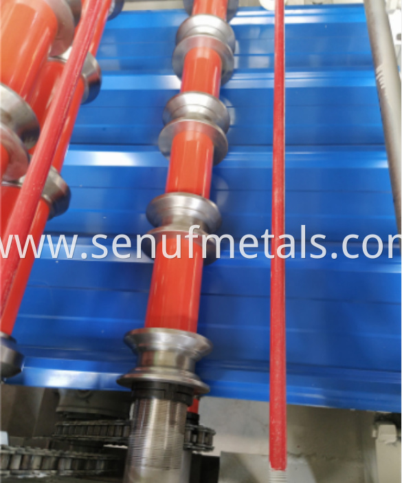840 Single layer metal forming machine coil glazed tile roll forming machine10 840 Single layer metal forming machine coil glazed tile roll forming machine10
