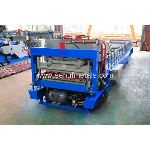 glazed tile forming machine