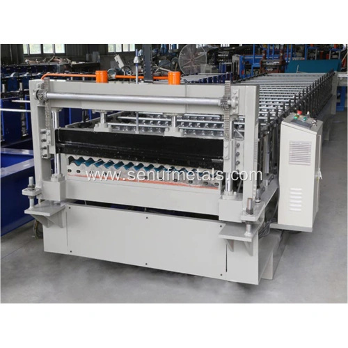 Corrugated forming machine