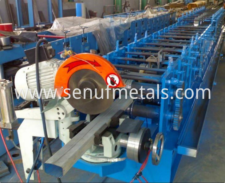 square tube pipe downspout roll forming machine