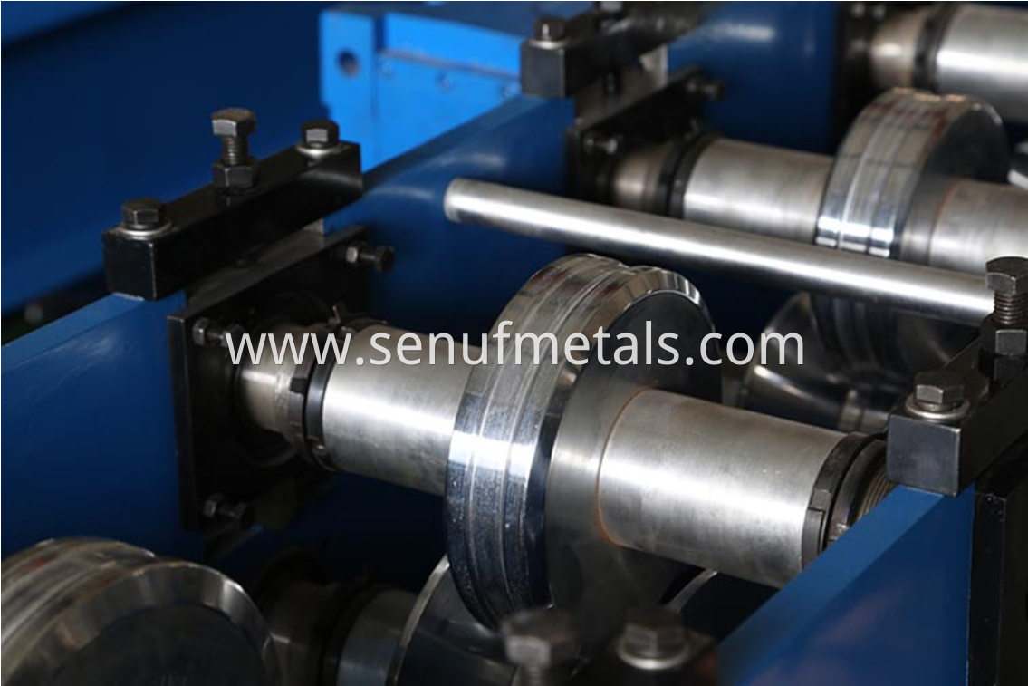 Door frame roll forming machine rollers