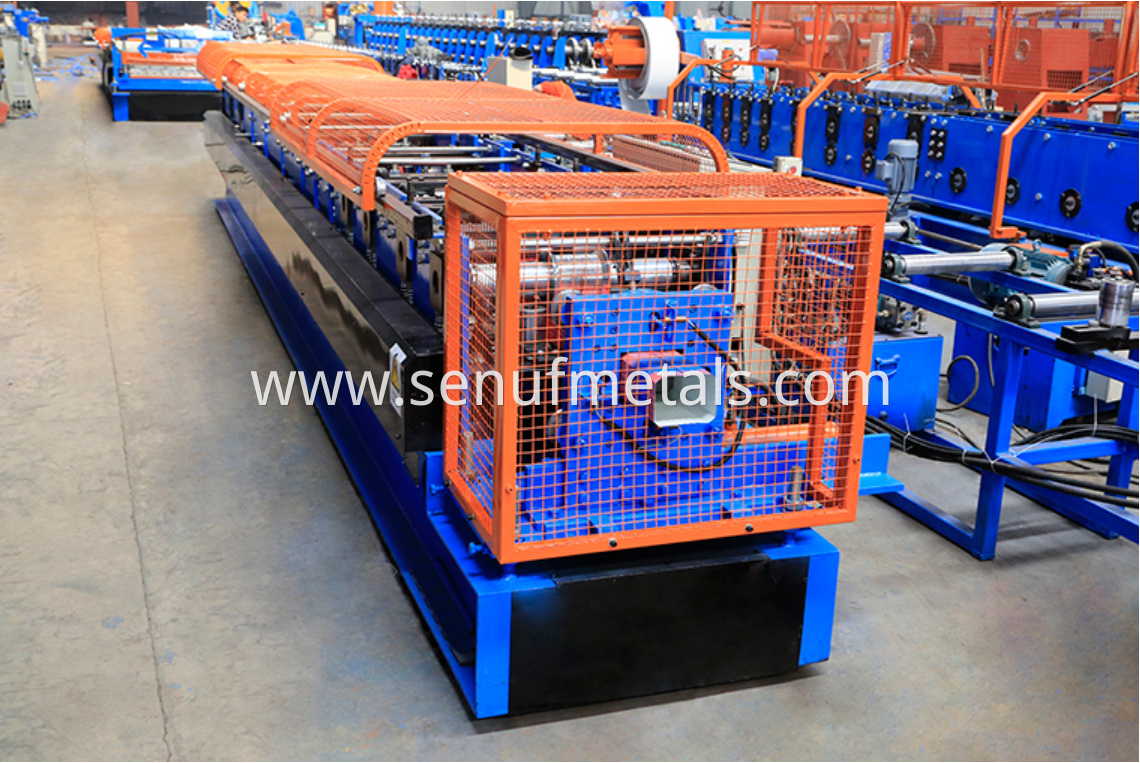 Downspout pipe forming machine 1